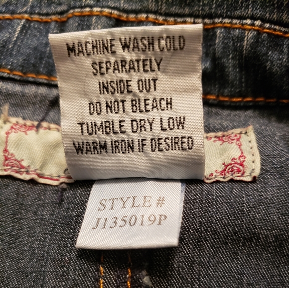 YMI Denim Jean Jacket Size L - Picture 6 of 6